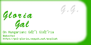 gloria gal business card